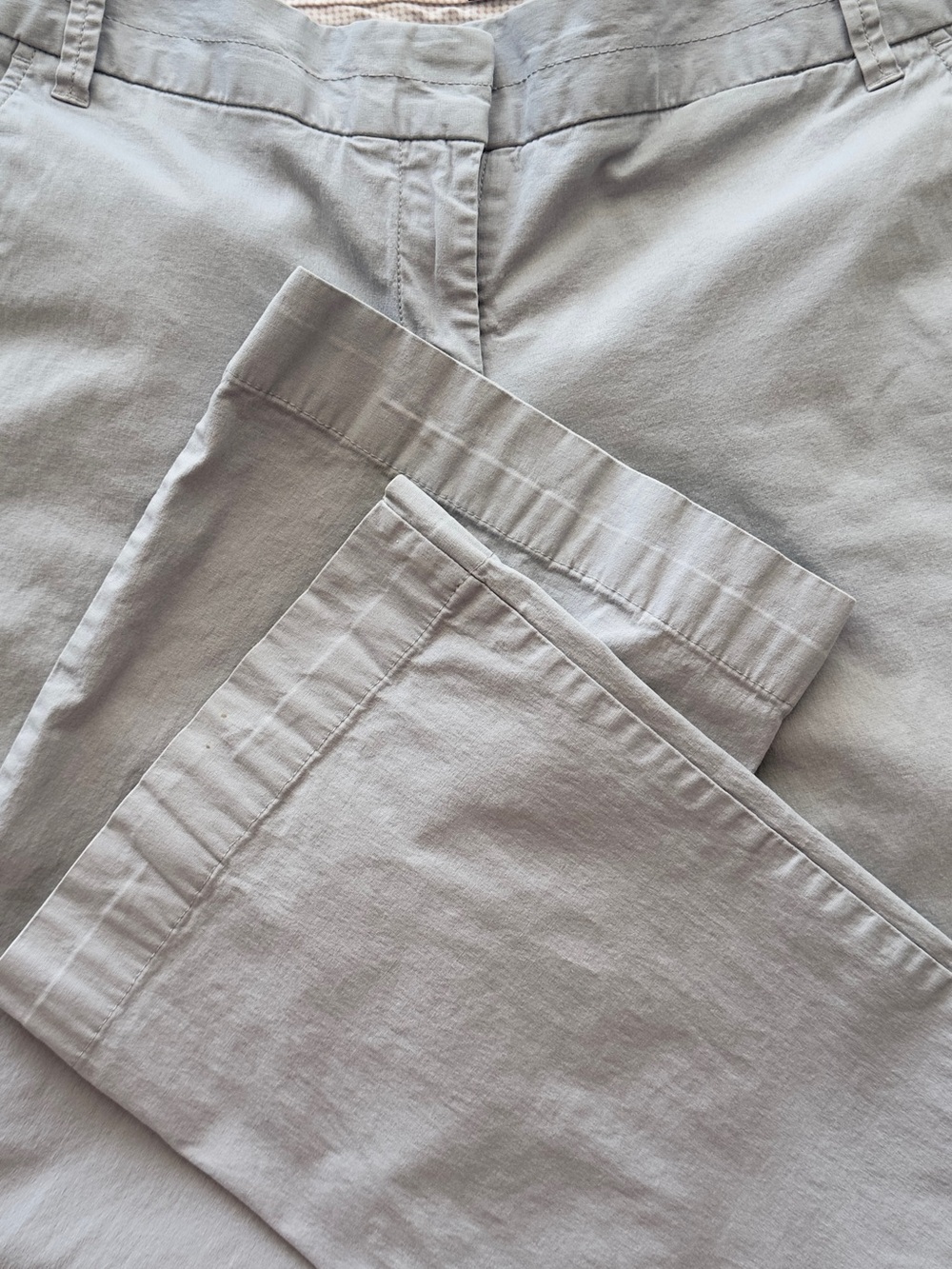J.Crew khaki pants in grey cotton CityFit style size 10S